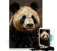 Rompecabezas Panda Amigo Imaginario para Adultos, 1000 Piezas, Fortalece la Memoria, Actividad para el Hogar, Bordes Limpios, Regalo Festivo (38x52cm)