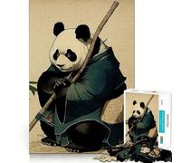 Rompecabezas Panda Bamboo Japan de 1000 Piezas para Adultos Juguete cognitivo para Fortalecer los Lazos afectivos Ideal para armar y Crear un vínculo con tu Pareja Artículo de Regalo de Papá Noel
