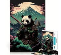 Rompecabezas Panda Bamboo Japan para Adultos, 1000 Piezas, fortalece la Memoria, Actividad para el hogar, Bordes limpios, Regalo Festivo (38x52cm)