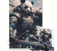 Rompecabezas Panda Fighter de 1000 Piezas para Adolescentes Juguete de lógica Clara, Ligero y Relajante Corte Perfecto Regalo conmovedor (38x52cm)