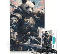 Rompecabezas Panda Fighter para Adolescentes, 1000 Piezas, Juguete Intelectual, Escape Tranquilo, Corte de Calidad, Regalo de Temporada (50x75cm)