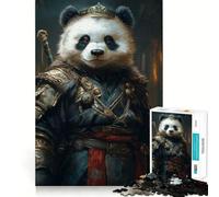 Rompecabezas Panda Monarca Salvaje de 1000 Piezas para Adolescentes Rompecabezas Mental Arte para aliviar la tensión Regalo Premium para armar (50x75cm)