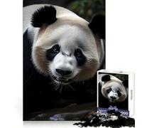 Rompecabezas Panda Nature de 1000 Piezas para Adolescentes Fortalece la Memoria Ideal para el hogar y el Ocio Bordes limpios Regalo entrañable (38x26cm)