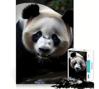 Rompecabezas Panda Nature de 1000 Piezas para Adolescentes Fortalece la Memoria Ideal para el hogar y el Ocio Bordes limpios Regalo entrañable (38x26cm)