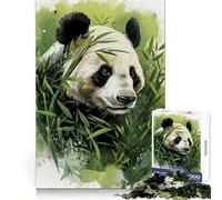 Rompecabezas Panda Pastels para Adolescentes, 1000 Piezas, Mejora la Memoria, Relajante, Divertido, Ensamblaje, (38x52cm)