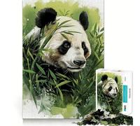 Rompecabezas Panda Pastels para Adolescentes, 1000 Piezas, Mejora la Memoria, Relajante, Divertido, Ensamblaje, (38x52cm)