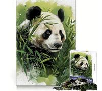 Rompecabezas Panda Pastels para Adultos, 1000 Piezas, Juguete para ejercitar la Mente, Alivio del estrés, diseño para armar, Regalo Encantador (50x75cm)