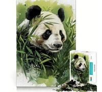 Rompecabezas Panda Pastels para Adultos, 1000 Piezas, Juguete para ejercitar la Mente, Tiempo de relajación, diseño, Montaje, (38x26cm)