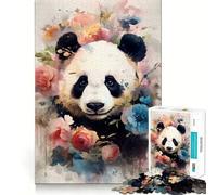 Rompecabezas Panda The Fluffy Wonder de 1000 Piezas para Adultos Ayuda a Mejorar la Memoria Diseño para un Momento de Paz Regalo Premium para armar (38x26cm)