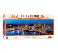 Rompecabezas Panorámico De 1000 Piezas De Pittsburgh Pennsylvania 990mm X 330mm