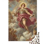 Rompecabezas para Adolescentes 1000 Angel in Heavenly Glory Rompecabezas para Adultos Juegos Relajantes Decoración Perfecta Cumpleaños 70x50cm/1000pcs