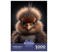Rompecabezas para Adolescentes 1000 Angry Baby Rooster Rompecabezas para Adultos Juguete Decoración De Pared Alivia El Estrés Ayuda A Ejercitar El Cerebro 38x26cm/1000pcs