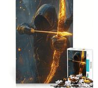 Rompecabezas para Adolescentes 1000 arqueros no Muertos Juegos relajantes interacción Entre Padres e Hijos Regalos de cumpleaños 38x26cm