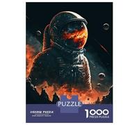 Rompecabezas para Adolescentes 1000 Astronauts and Space Life Rompecabezas Juegos Familiares Regalos para Mujeres Oferta como Regalos para Toda La Familia 38x26cm/1000pcs
