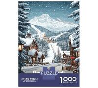 Rompecabezas para Adolescentes 1000 Beaver Creek Winter Wonderland Rompecabezas para Adolescentes Juego De Ingenio Decoración De Pared Regalos Y Cumpleaños Únicos 70x50cm/1000pcs