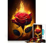 Rompecabezas para Adolescentes 1000 Burning Love V de Corte preciso Divertido,Creativo,para ejercitar la Mente,Relajarse,divertirse, (50x75cm)