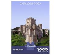 Rompecabezas para Adolescentes 1000 Castillo De Coca in Spain Rompecabezas para Adultos Juguetes Antiestrés Regalos para Mujeres Oferta como Regalos para Toda La Familia 52x38cm/1000pcs