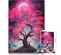 Rompecabezas para Adolescentes: 1000 cerezos en Flor, Fuego, Vacaciones en casa, Pasatiempos, Juego práctico, Regalo de Amigo Secreto (tamaño 38x52cm)