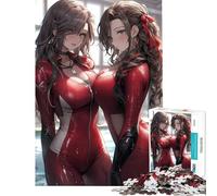 Rompecabezas para Adolescentes 1000 Chicas Anime en la Piscina Diversión en Casa Actividades para Mejorar la Memoria Juegos Divertidos Adecuado para Personas de 14 Años en A Partir de 38x26cm