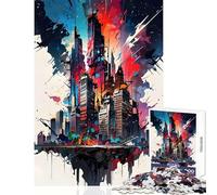 Rompecabezas para Adolescentes 1000 Ciudades en Color Juguete Educativo Grandes Regalos y Juguetes Juegos Divertidos colección de Artistas Bellas Artes tamaño 38x52cm