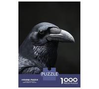 Rompecabezas para Adolescentes 1000 Crow Rompecabezas para Adultos Juguetes De Bricolaje Análisis Y Lógica Ayudan A Ejercitar El Cerebro 70x50cm/1000pcs