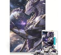 Rompecabezas para Adolescentes 1000 Dragon Keeper of Planets, Juego Familiar, Actividades Divertidas para Hacer en casa, 50x75cm