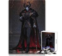 Rompecabezas para Adolescentes 1000 Elegante señor Demonio con Atuendo Formal Actividad de Ocio Agradable y Tranquila Juguete Artesanal de Borde preciso de Primera Calidad Tamaño 38x26cm