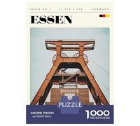 Rompecabezas para Adolescentes 1000 Essen Germany Travel Art Rompecabezas para Adolescentes Juego De Ingenio Decoración De Pared Regalos Y Cumpleaños Únicos 70x50cm/1000pcs