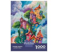 Rompecabezas para Adolescentes 1000 Fantasy Art for Kids Room Rompecabezas para Adultos Juego Práctico Mejora La Memoria para Cumpleaños, Navidad 70x50cm/1000pcs