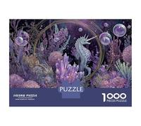 Rompecabezas para Adolescentes 1000 Fantasy Underwater World Rompecabezas DIY Juguetes Difícil Oferta Difícil como Regalos para Toda La Familia 52x38cm/1000pcs