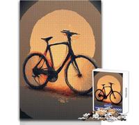 Rompecabezas para Adolescentes 1000 Fascinación por Las Bicicletas Actividad de Ocio Agradable y Tranquila Juguete Artesanal de Borde preciso de Primera Calidad Tamaño 38x52cm