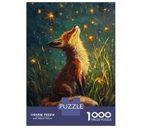 Rompecabezas para Adolescentes 1000 Fox and The Star Lights Rompecabezas para Adultos Juego Práctico Patrón De Ensamblaje Oferta como Regalos para Toda La Familia 70x50cm/1000pcs