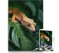 Rompecabezas para Adolescentes 1000 Geckos Rest Juego de desafío único Desafío difícil Regalos de cumpleaños Tamaño 38x52cm
