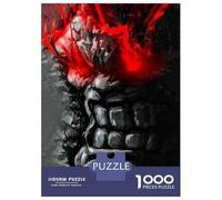 Rompecabezas para Adolescentes 1000 Gorilla King Kong Mask Rompecabezas para Adultos Juego Práctico Mejora La Memoria para Cumpleaños, Navidad 52x38cm/1000pcs