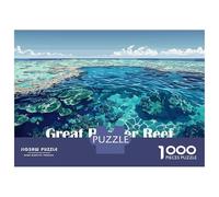 Rompecabezas para Adolescentes 1000 Great Barrier Reef Art Rompecabezas para Adultos Juegos Relajantes Decoración Perfecta Cumpleaños 38x26cm/1000pcs