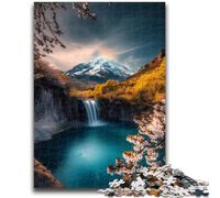 Rompecabezas para Adolescentes: 1000 Hermosas montañas y Lagos para Mayores de 14 años Juego de ingenio Adultos y Adolescentes 26x38cm