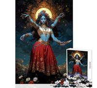 Rompecabezas para Adolescentes 1000 Kali Ma Divine Presence Juguetes de Bricolaje Gran Regalo para Juegos Juego de ingenio Ayuda a ejercitar el Cerebro Tamaño 38x52cm