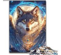 Rompecabezas para Adolescentes 1000 Lobos, un Juego Intelectual Que fomenta el Amor en Pareja a Partir de los 14 años 26x38cm