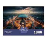 Rompecabezas para Adolescentes 1000 London's Iconic Royal Albert Hall Rompecabezas para Adultos Juego Práctico Patrón De Ensamblaje Oferta como Regalos para Toda La Familia 52x38cm/1000pcs