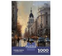 Rompecabezas para Adolescentes 1000 Madrid Majesty Rompecabezas DIY Juguetes Difícil Oferta Difícil como Regalos para Toda La Familia 38x26cm/1000pcs