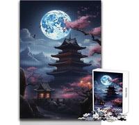 Rompecabezas para Adolescentes 1000 Noches Japonesas Juego Desafío Único Desafío Difícil Regalos de Cumpleaños Tamaño 38x52cm