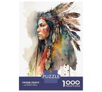 Rompecabezas para Adolescentes 1000 Oil Painting Boho Style Rompecabezas para Adultos Juguete Decoración De Pared Alivia El Estrés Ayuda A Ejercitar El Cerebro 70x50cm/1000pcs
