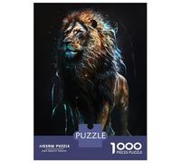 Rompecabezas para Adolescentes 1000 Painting Leo Rompecabezas Juegos Familiares Regalos para Mujeres Oferta como Regalos para Toda La Familia 38x26cm/1000pcs