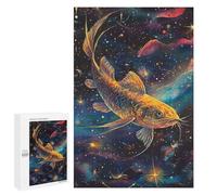 Rompecabezas para Adolescentes 1000 PCS A Giant Catfish Swims in Art Rompecabezas para Adultos Juego Familiar Decoración Desafiante De Completar 1000 PCS