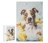 Rompecabezas para Adolescentes 1000 PCS American Staffordshire TER Rompecabezas para Adultos Juegos Relajantes Decoración Actividades Divertidas En Casa 1000 PCS