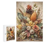 Rompecabezas para Adolescentes 1000 PCS Autumnal Still Life with Pineapple Rompecabezas para Adultos Juego Práctico Decoración De Pared Cumpleaños Y Navidad 1000 PCS