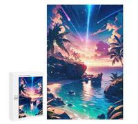 Rompecabezas para Adolescentes 1000 PCS Azure Escape Rompecabezas para Adolescentes Juguetes Antiestrés Mejora La Memoria 1000 PCS