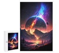 Rompecabezas para Adolescentes 1000 PCS Birth of Stars Landscape Rompecabezas para Adultos Juego Familiar Decoración Desafiante De Completar 1000 PCS