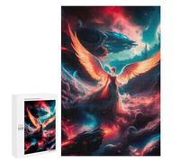 Rompecabezas para Adolescentes 1000 PCS Celestial Angel Ascend Rompecabezas para Adultos Juguetes Antiestrés para La Diversión Familiar Interacción Entre Padres E Hijos 1000 PCS
