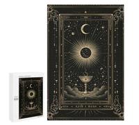 Rompecabezas para Adolescentes 1000 PCS Chalice Eclipse Rompecabezas para Adultos Juguetes Antiestrés para La Diversión Familiar Interacción Entre Padres E Hijos 1000 PCS